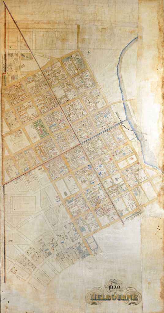 Bibbs Map – a cadastral Map of Melbourne image 1646167-1