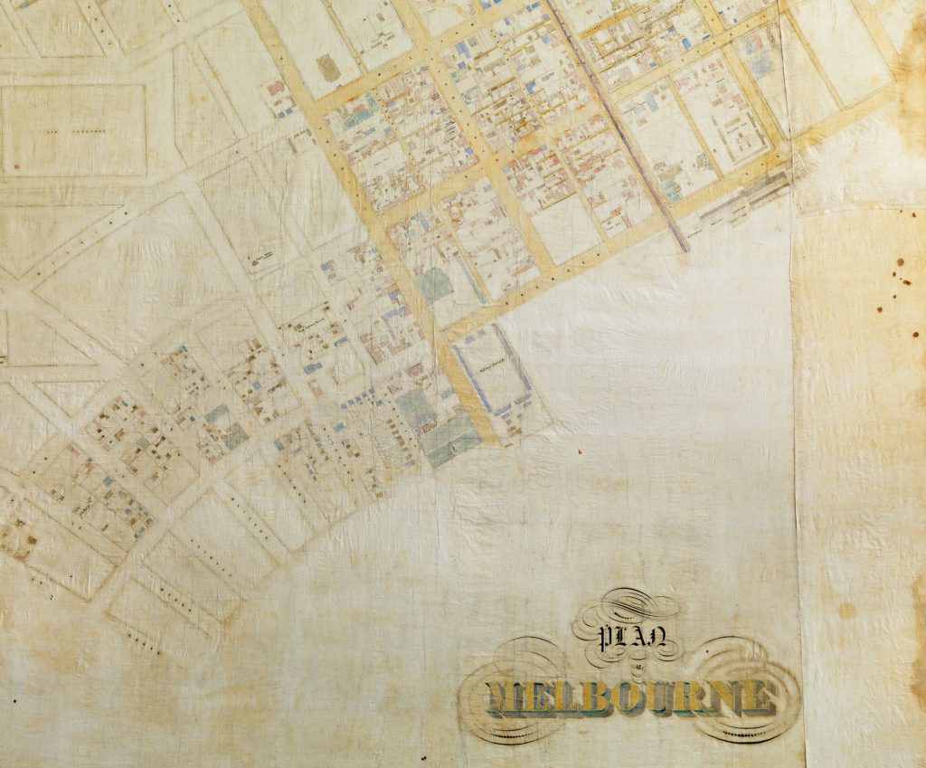 Bibbs Map – a cadastral Map of Melbourne image 1646167-2