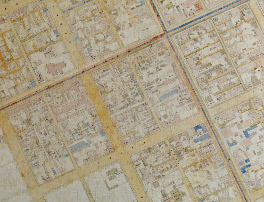 Bibbs Map – a cadastral Map of Melbourne image 1646167-3