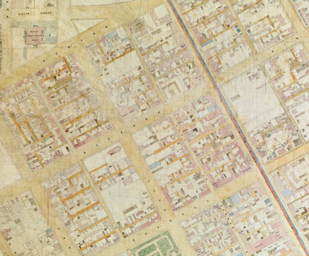 Bibbs Map – a cadastral Map of Melbourne image 1646167-4