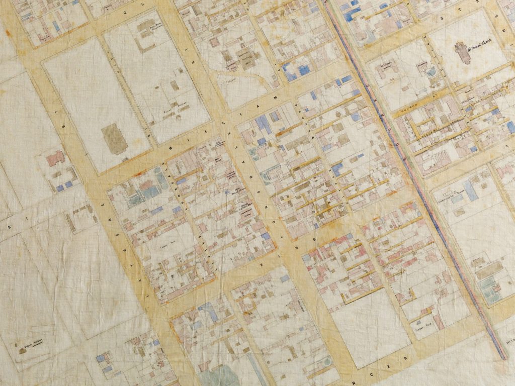 Bibbs Map – a cadastral Map of Melbourne image 1646167-5