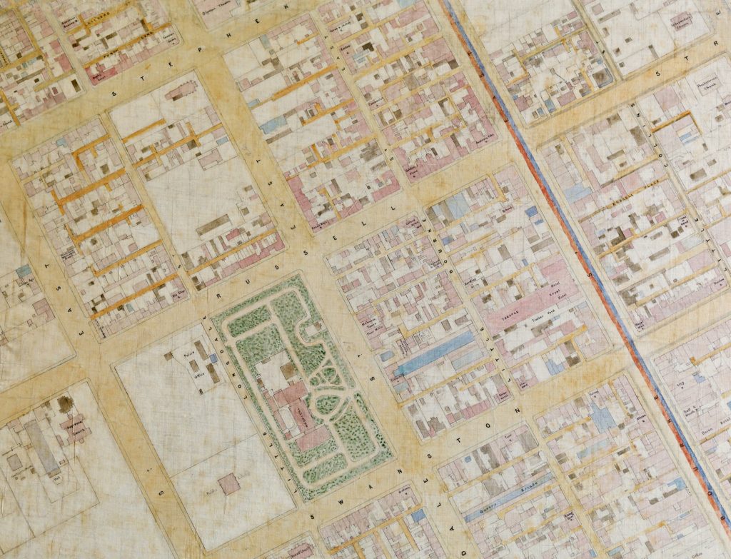 Bibbs Map – a cadastral Map of Melbourne image 1646167-6