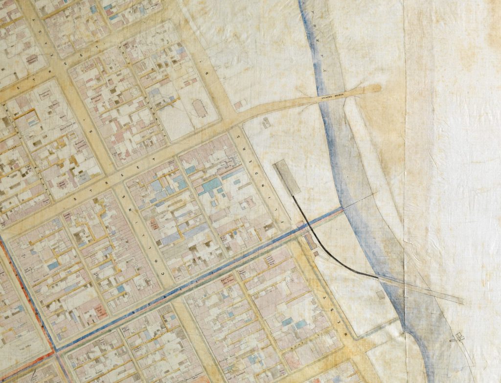 Bibbs Map – a cadastral Map of Melbourne image 1646167-7