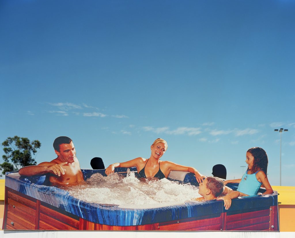 4by5 Pool

Colour photograph of four people sitting in a pool.