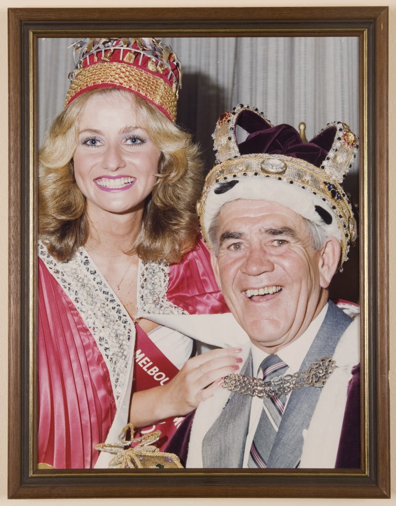 Portrait – Moomba King and Queen – Lou Richards and Kim Formosa