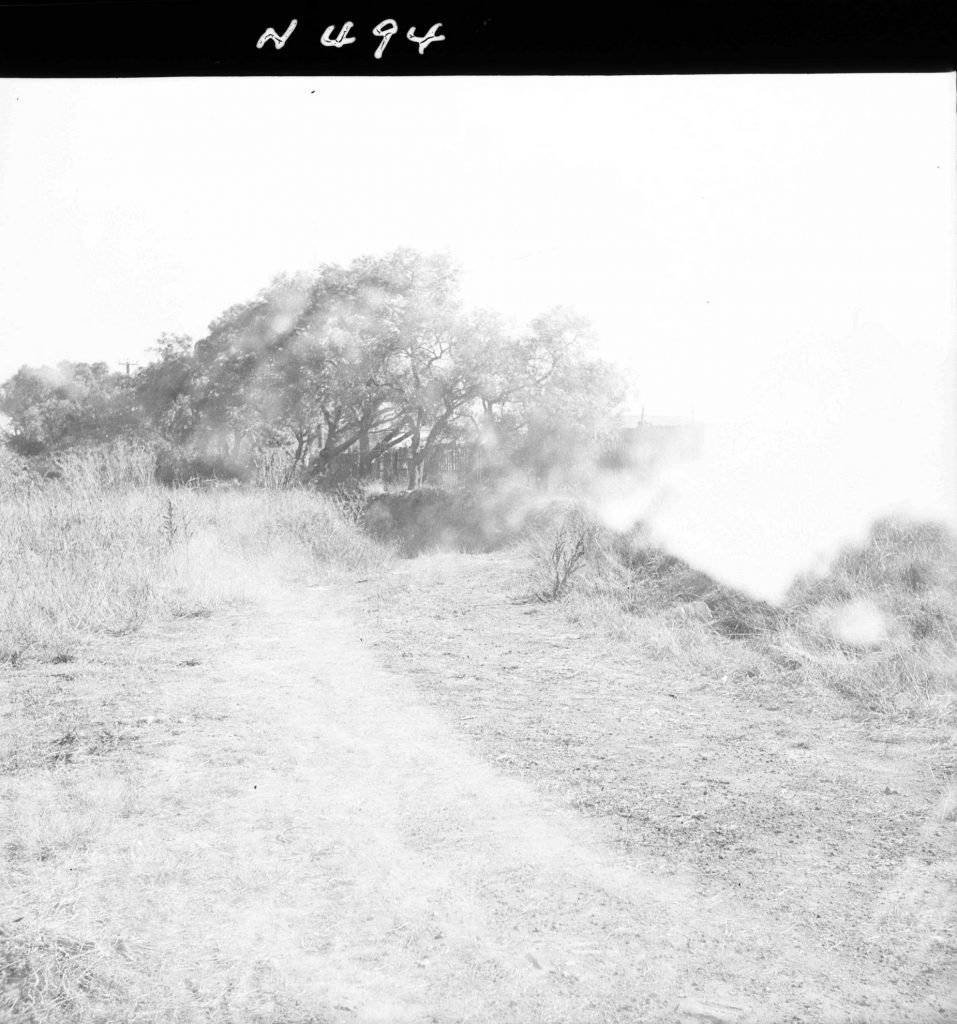 N494 Image showing the roadway into Hoffman’s Quarry