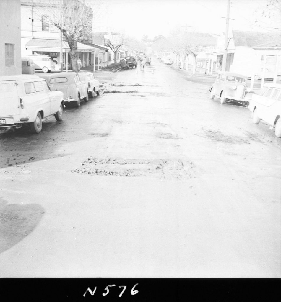 N576 Image showing Melbourne Metropolitan Board of Works (M.M.B.W.) openings along Rankins Road