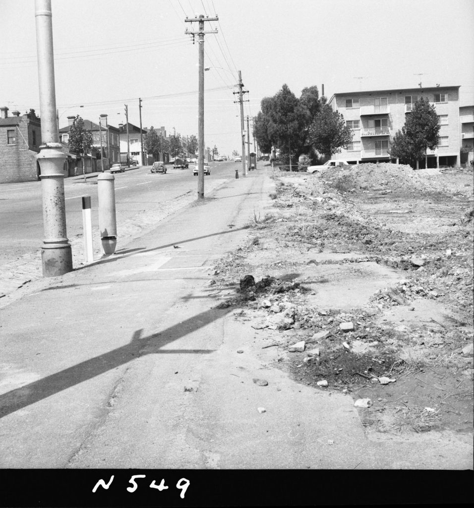 N549 Image showing Curzon Street, viewed from Harris Street