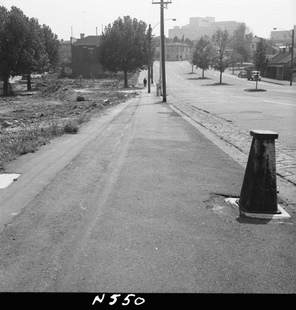 N550 Image showing Curzon Street, viewed from O’Shanassy Street