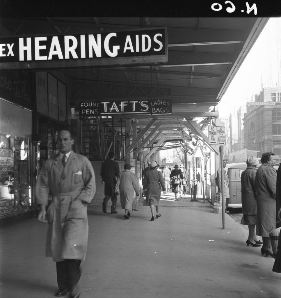 N60 Image showing hoardings around 263 Collins Street