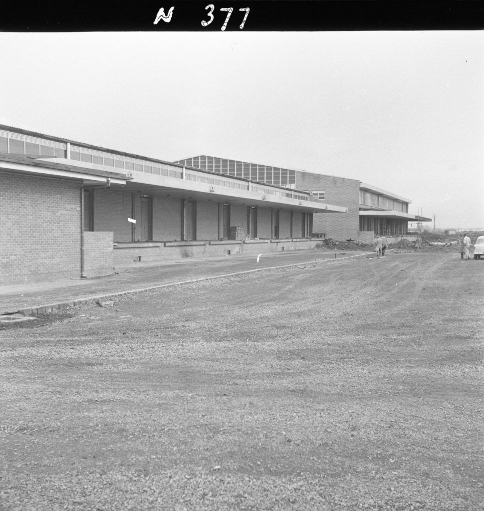 N377 Image showing the pitcher channel and pit at the rear of the Fish Market on Footscray Road