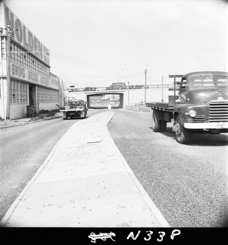 N338 Image showing a view from Shepherd Bridge