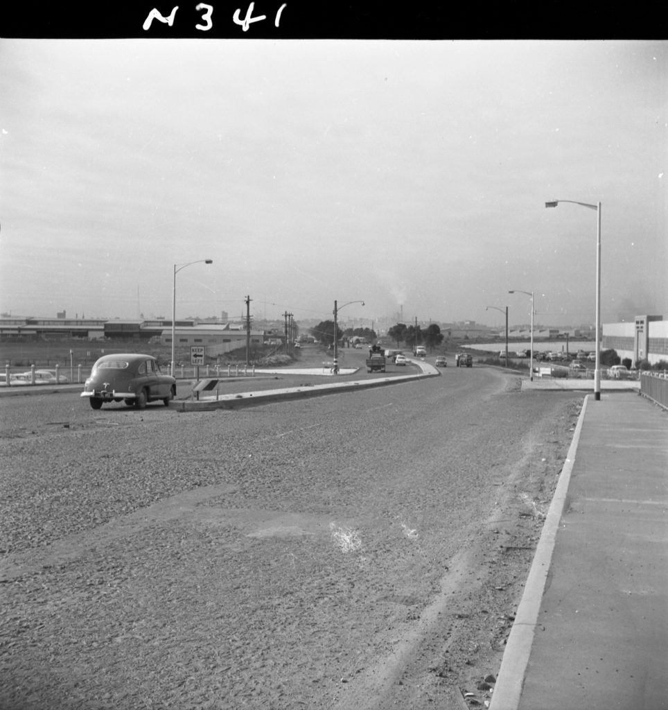 N341 Image showing the Shepherd Bridge overpass