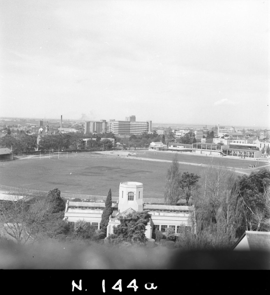 N144a Image showing Melbourne University Sports Ground