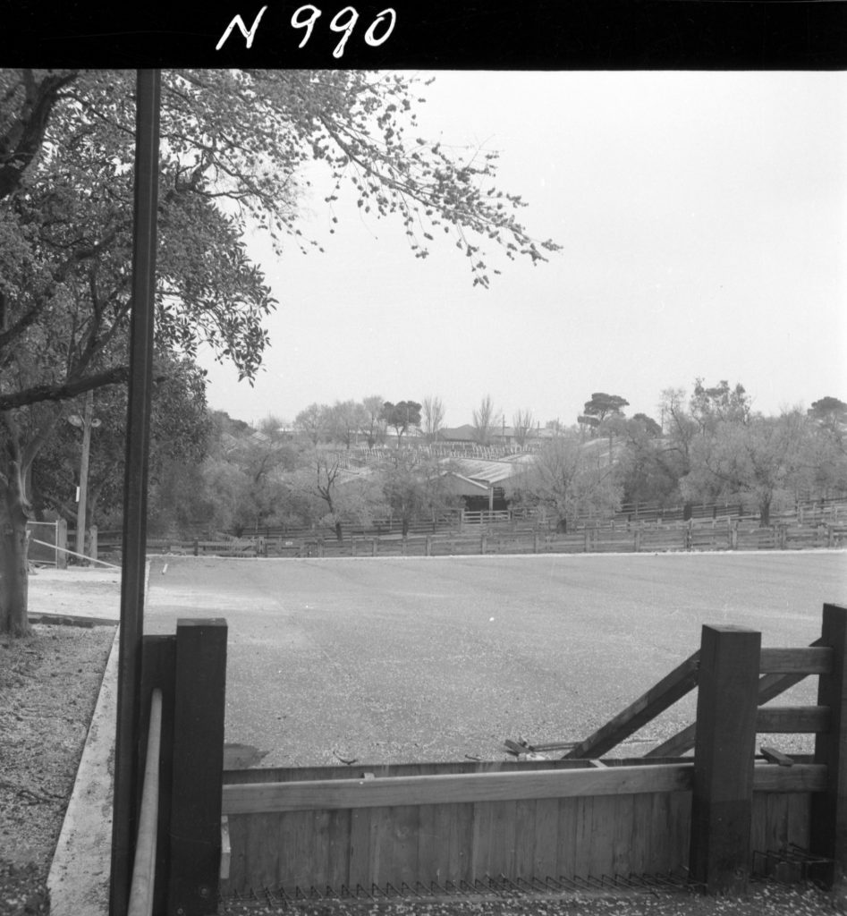 N990 Image showing the Epsom Road transport area under construction (with N989)