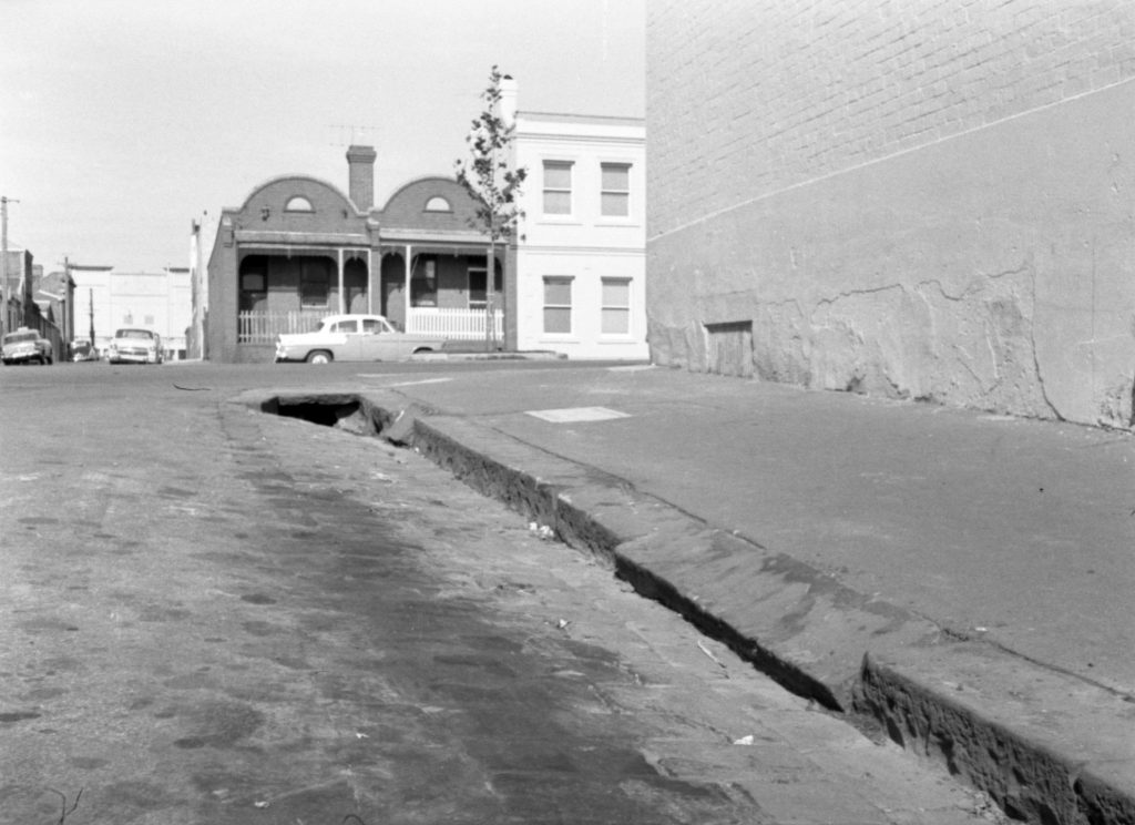 N975 Image showing Provost Street prior to reconstruction