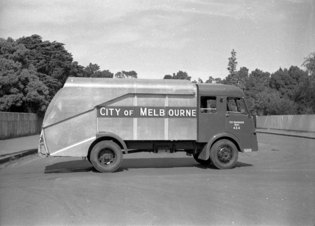 N683 Image showing a Karrier garbage truck