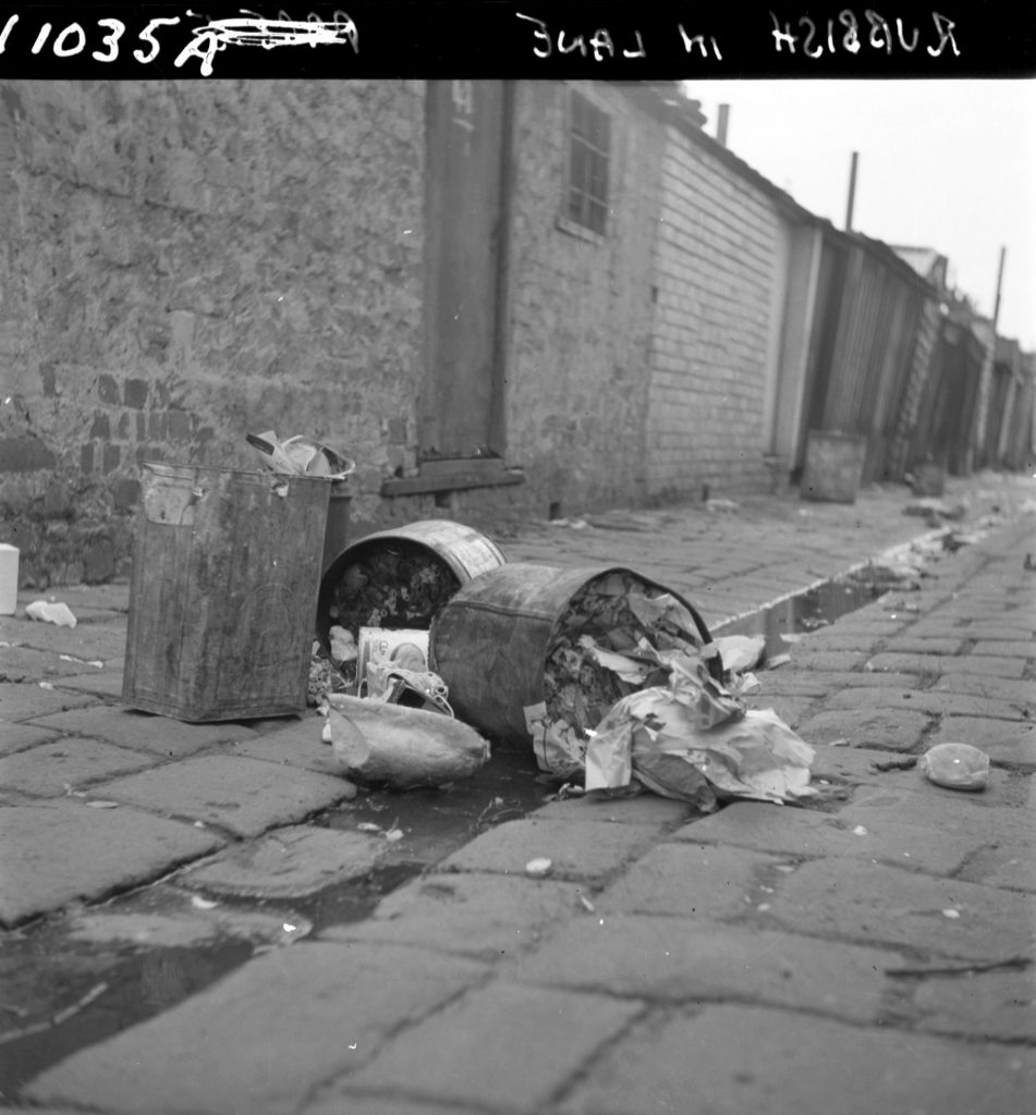 N1035A Image of unapproved garage bins