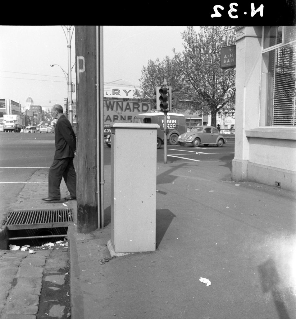 N32 Image of a utility box next to a telegraph pole