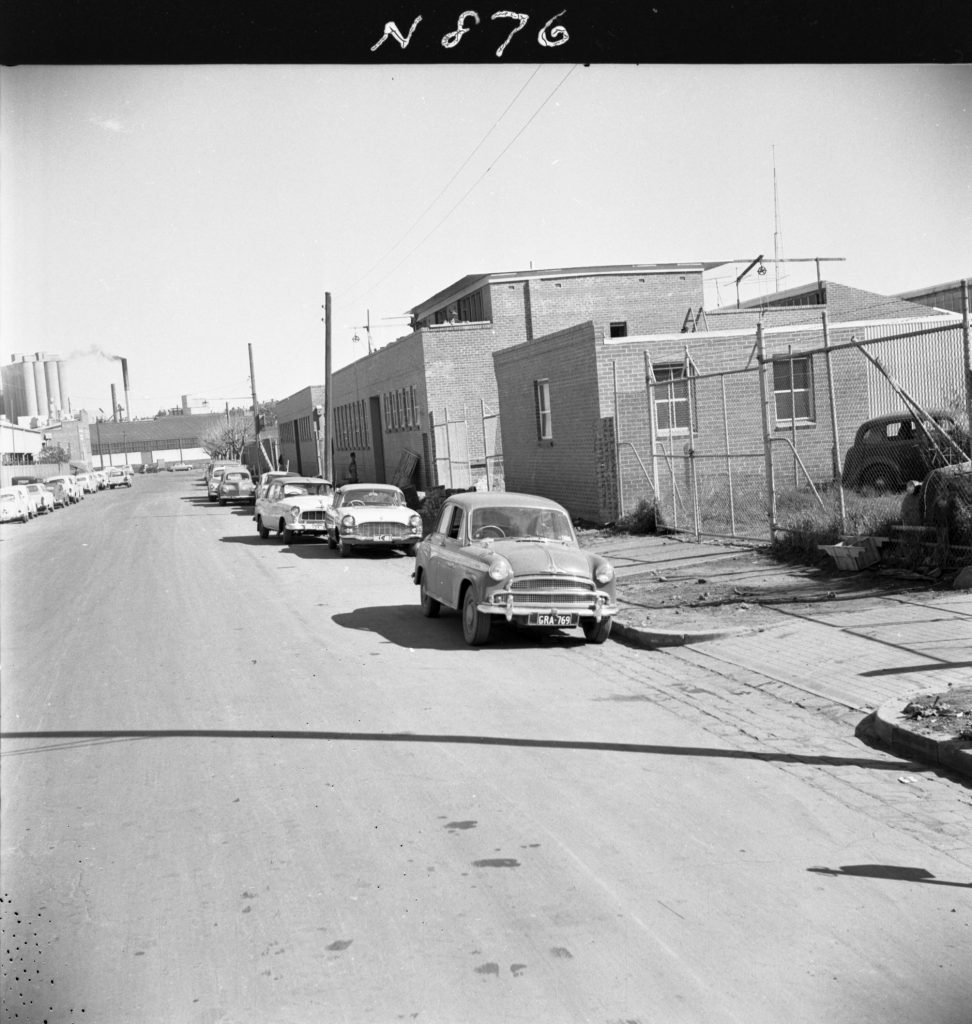 N876 Image showing Melbourne City Council’s City Engineers Department Workshops on Green Street, North Melbourne