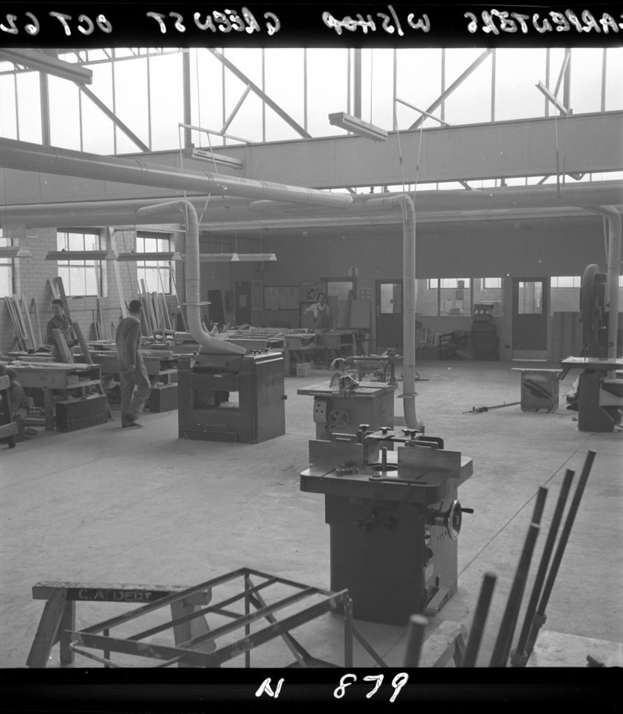 N879 Image showing Melbourne City Council’s Carpenters Workshop on Green Street, North Melbourne