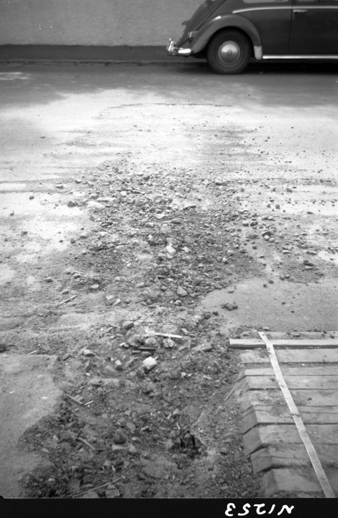 N1253 Image showing a road opening on Walsh Street, South Yarra