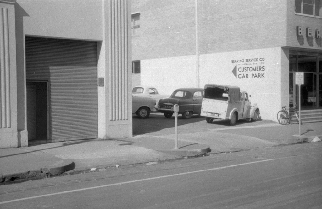 N921 Image of a crossing in front of Bearing Service Company’s customer car park