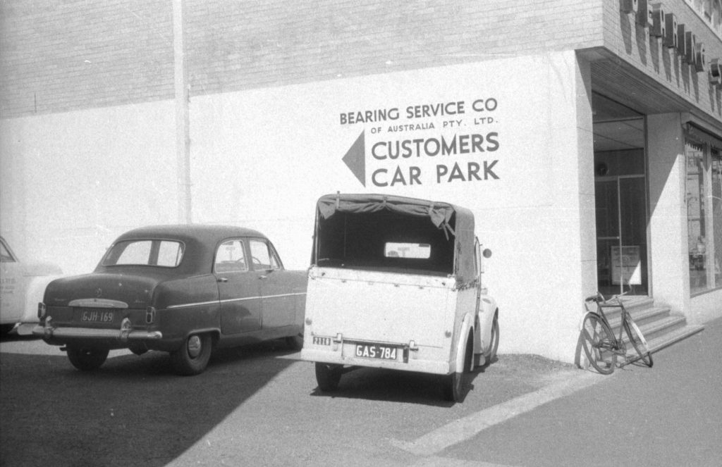 N926 Image of a car parked in Bearing Service Company’s customer car park