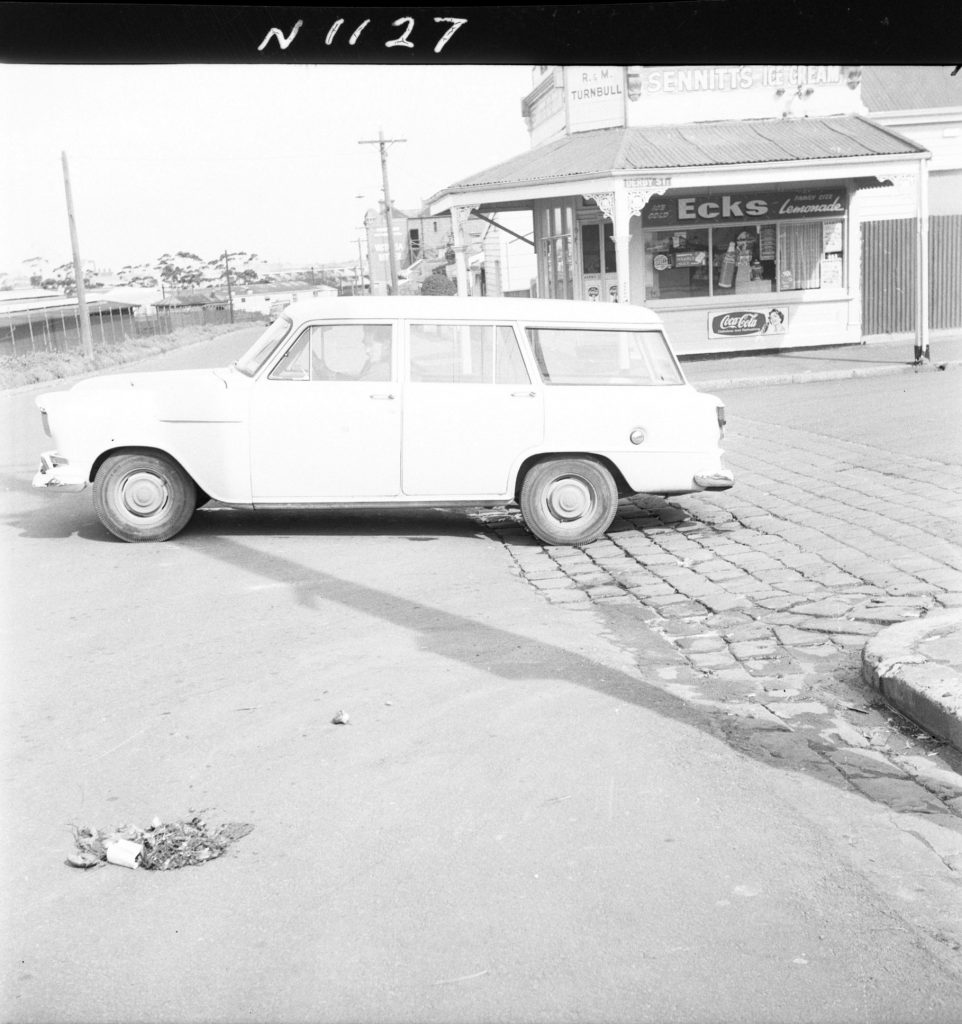 N1127 Image showing a dished crossing on Derby Street