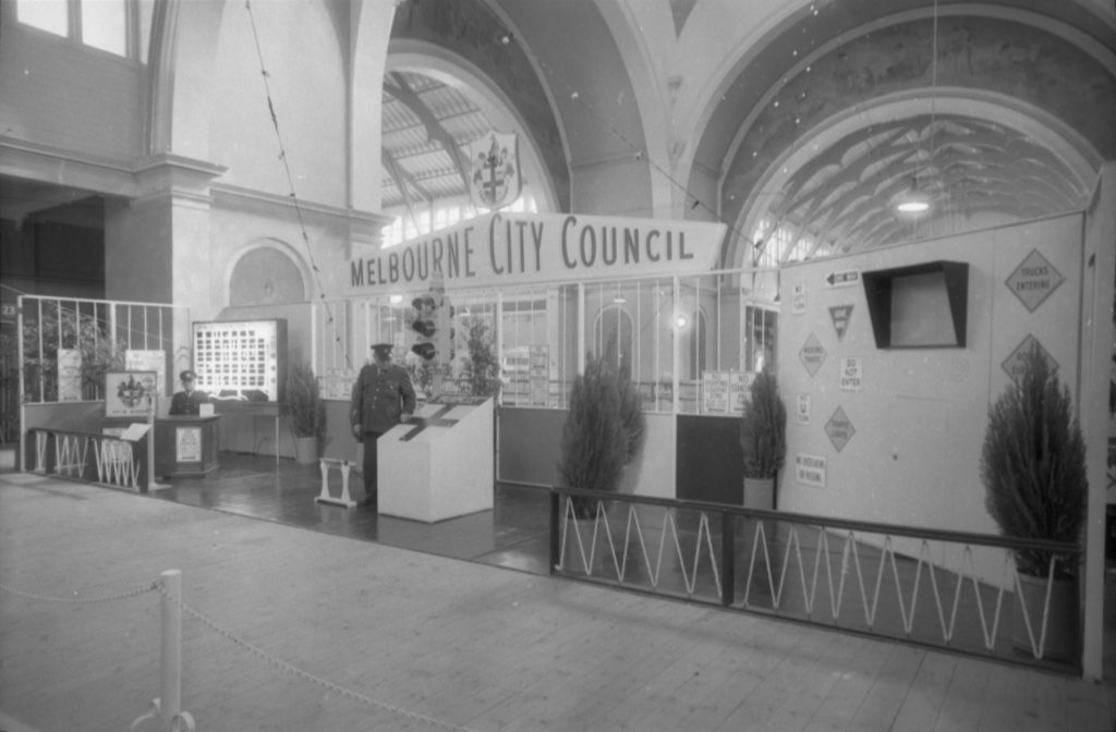 35A-4a Image of the Melbourne City Council stand at the Motor Show