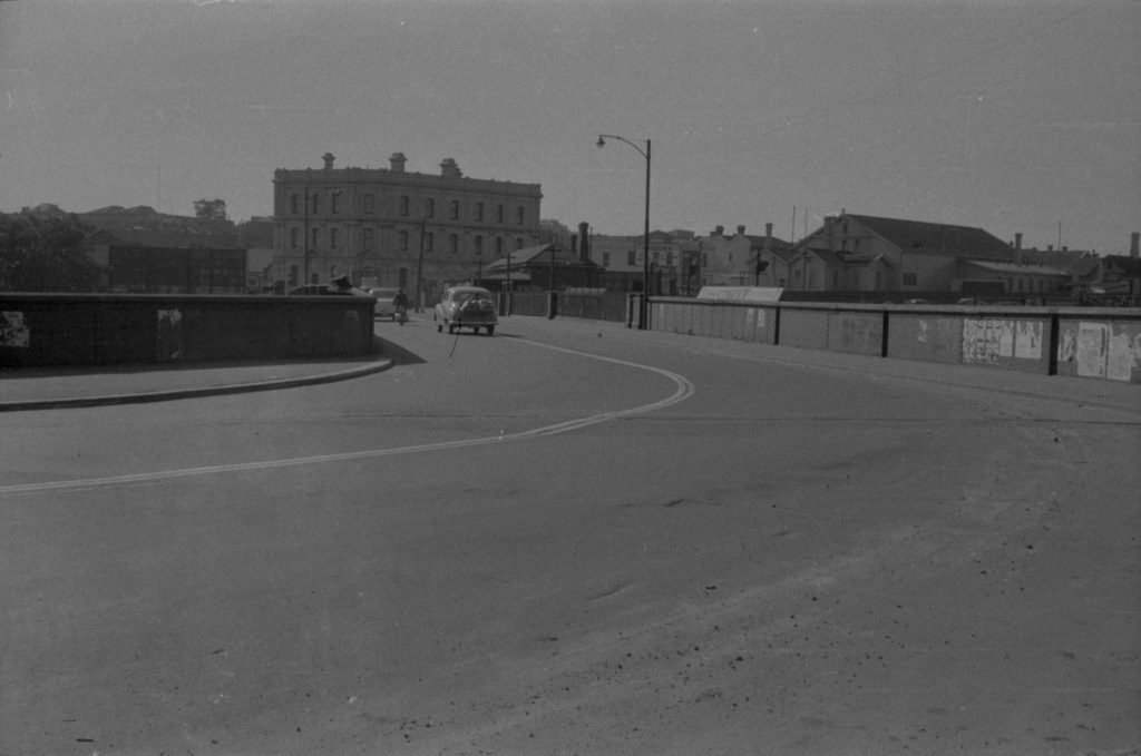 35A-11a Image of the railway bridge at North Melbourne station