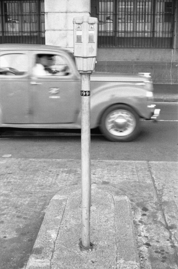 35A-18b Image of a parking meter in Hong Kong