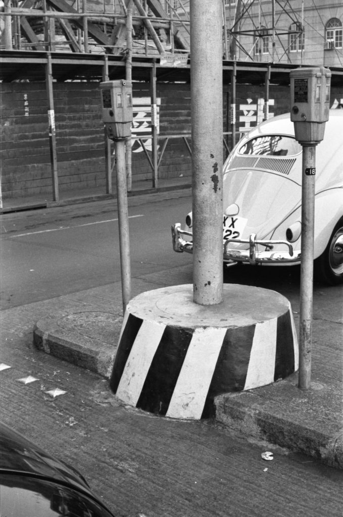 35A-19b Image of parking meters in Hong Kong