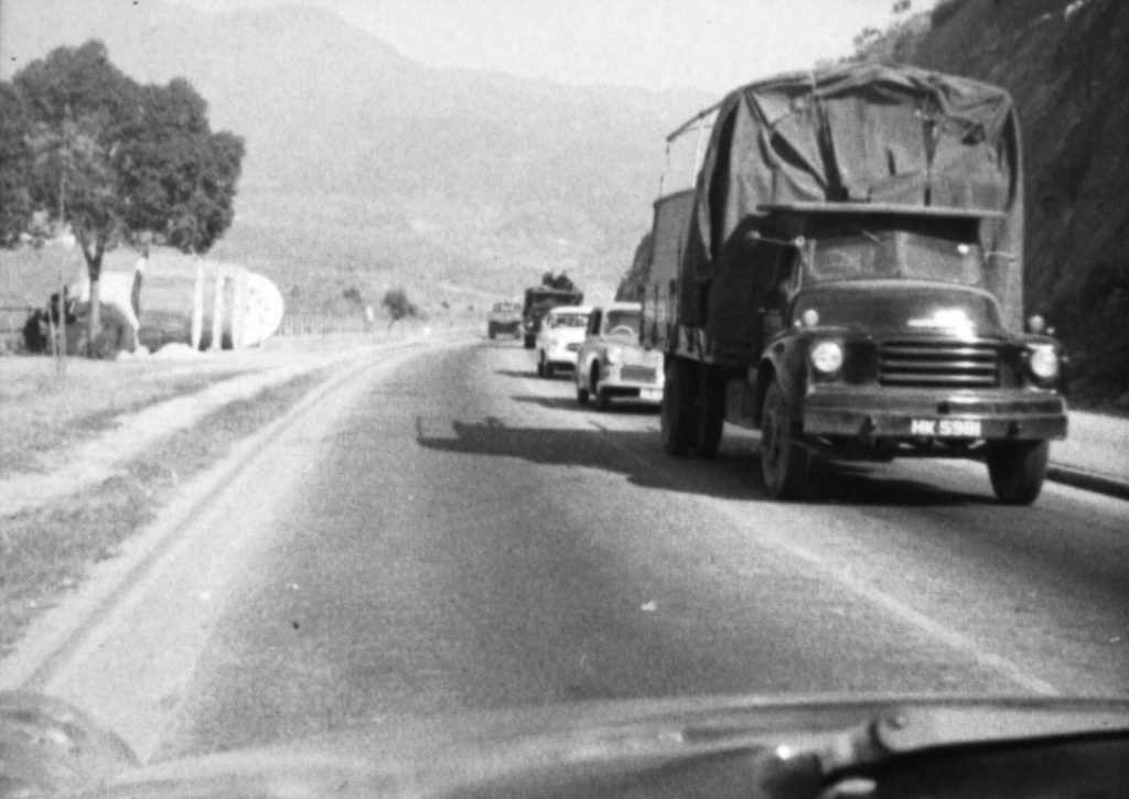 35A-28b Image of a road in rural Hong Kong