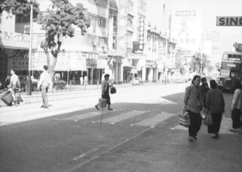 35A-30a Image of a pedestrian crossing in Hong Kong