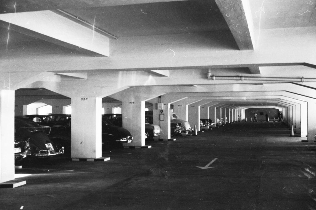 35A-40a Image showing the interior of a car park in Hong Kong