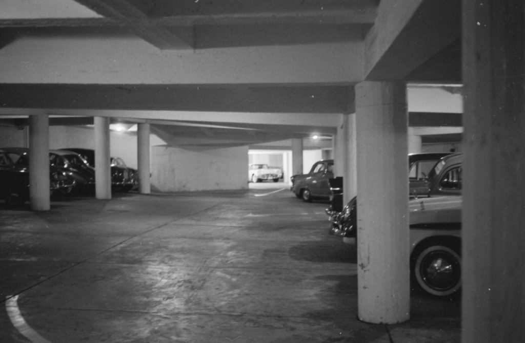 35A-41c Image showing the interior of a carpark in Hong Kong