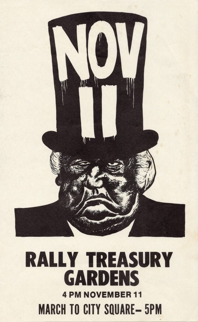 Nov 11 Rally Treasury Gardens