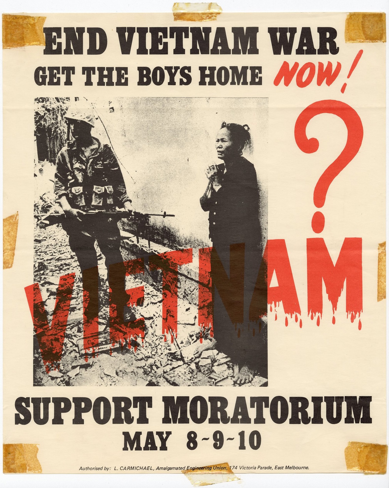 End Vietnam War Get The Boys Home Now City Collection