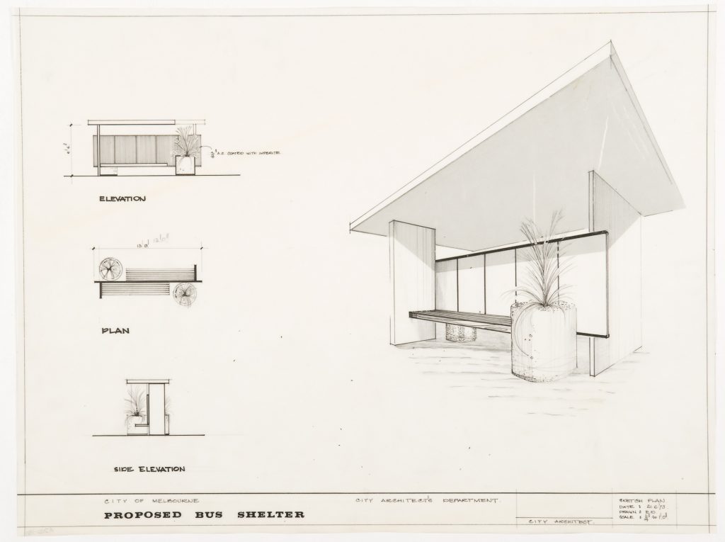 Proposed bus shelter