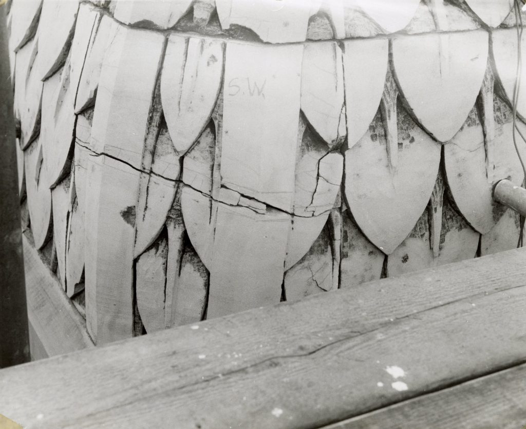 Image showing restoration of the stonework of Melbourne Town Hall