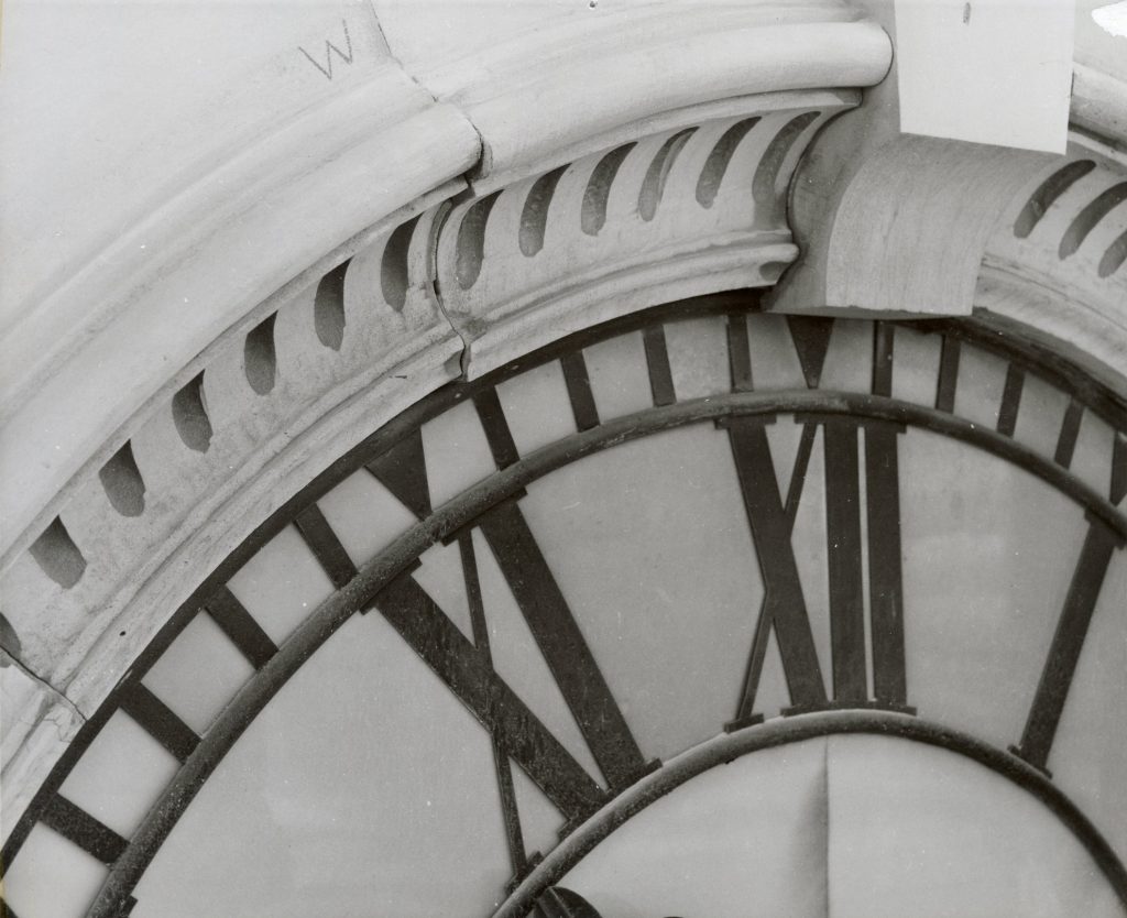 Image showing restoration of the stonework of Melbourne Town Hall