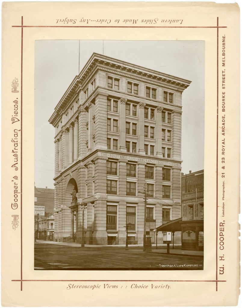 Image of the Equitable Life Company building