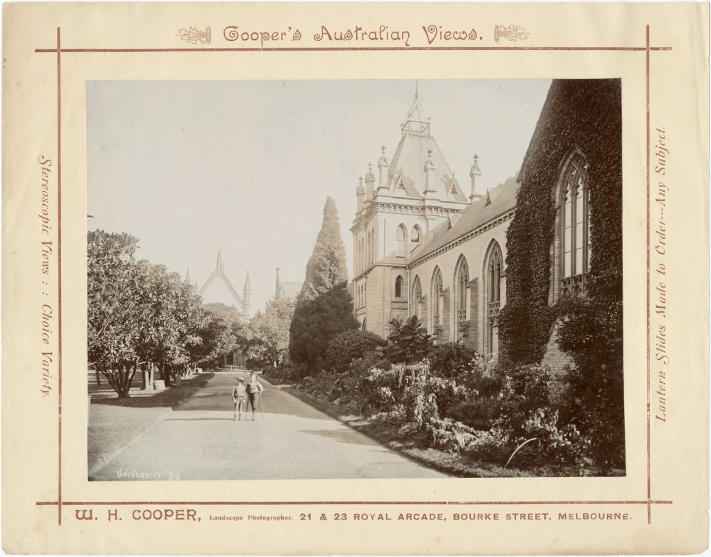 Image of Melbourne University gardens