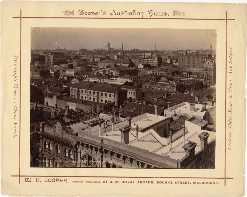 Image showing a view of Melbourne from the Equitable Life Company building