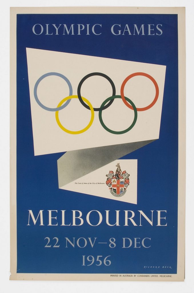 Poster, Olympic Games Melbourne 1956