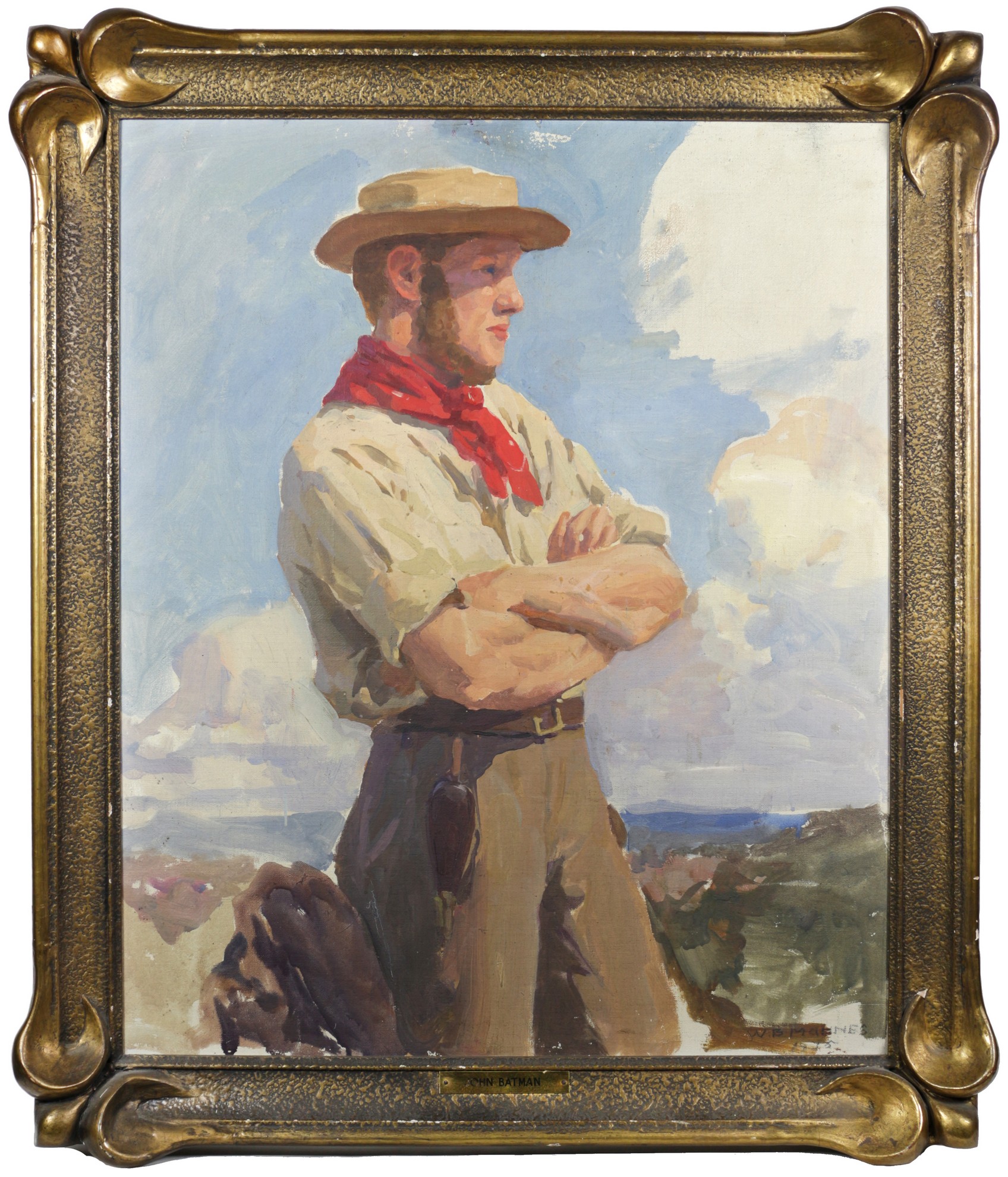 Study for portrait of John Batman City Collection