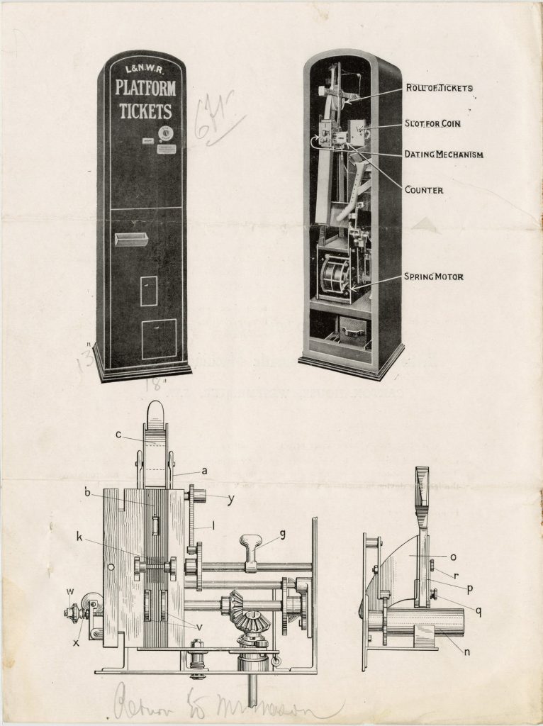 Instruction booklet for the BEAM ticket issuing machine image 1735443-3