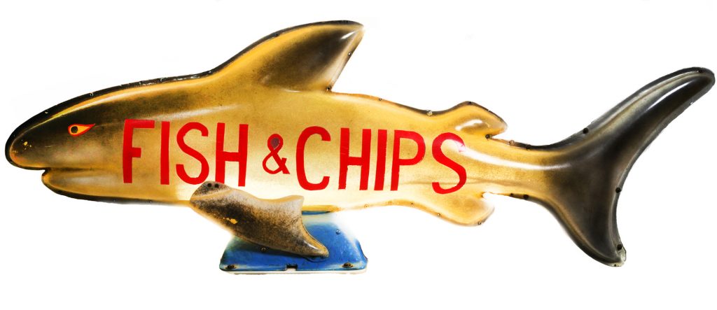 Sign, Fish & Chips