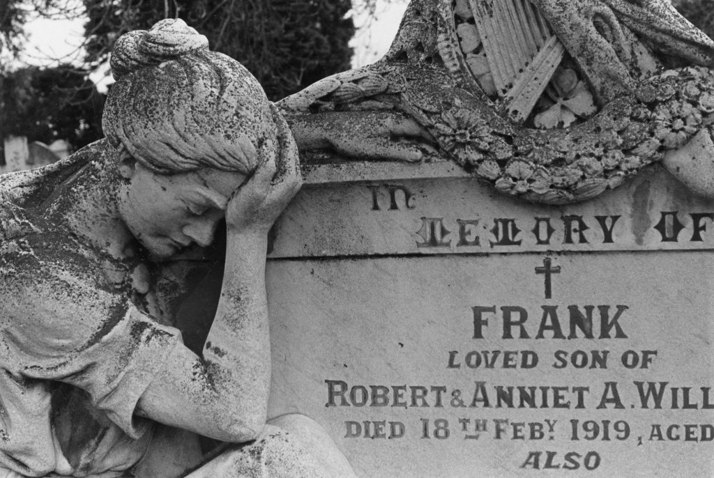 Headstone, In Memory of Frank